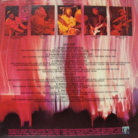 Fire Up - LP (Back) | Grateful Dead