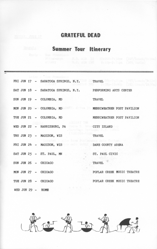 the great summer tour 83 meaning